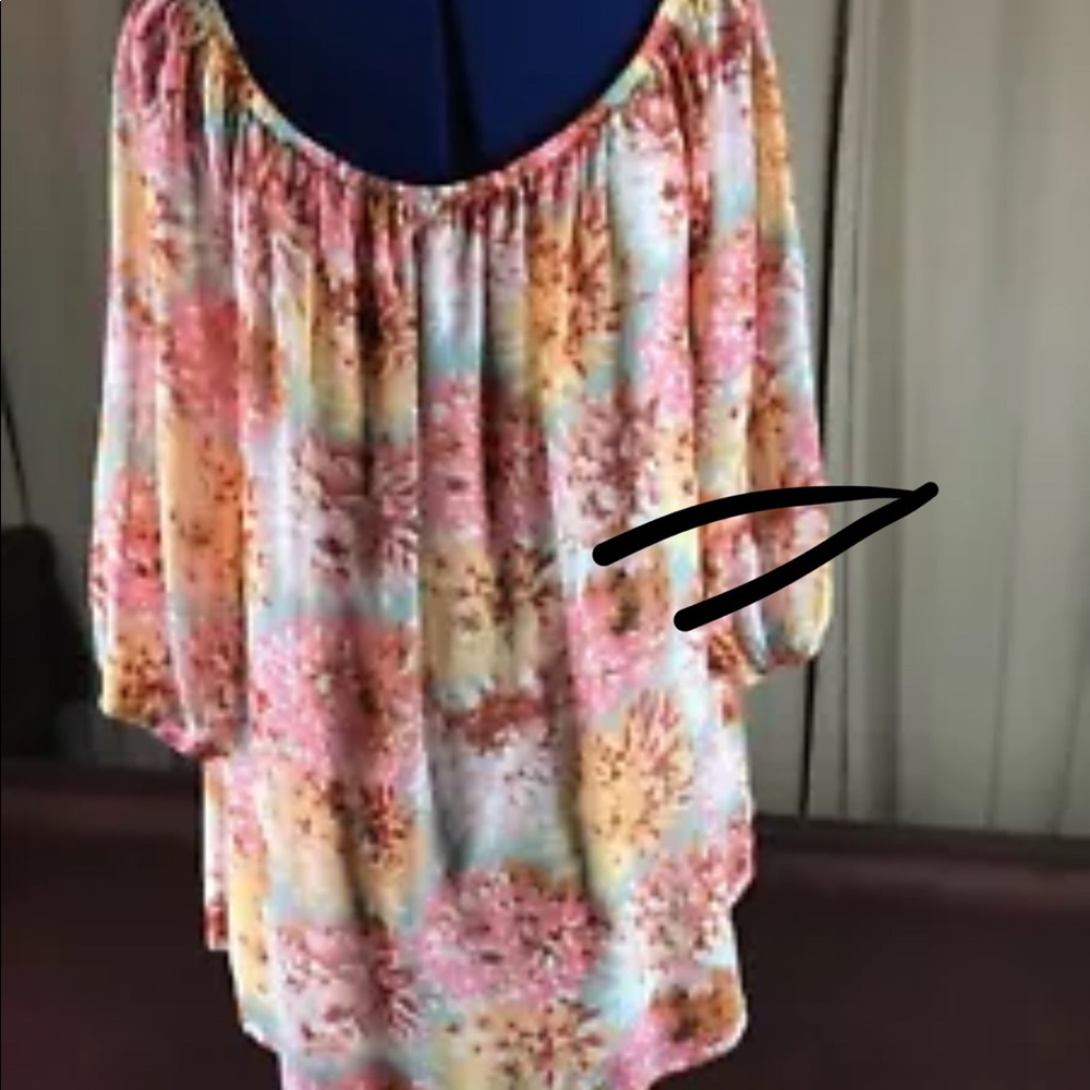 Women’s Tunic Top Soulmates Plus Size 1X -#71